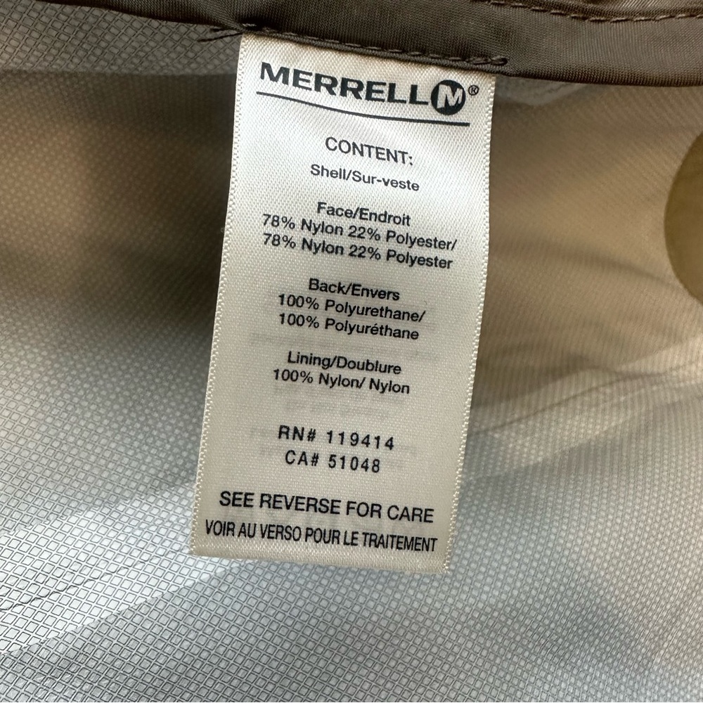 Merrell Opti-Shell Raincoat Windbreaker - Picture 14 of 15